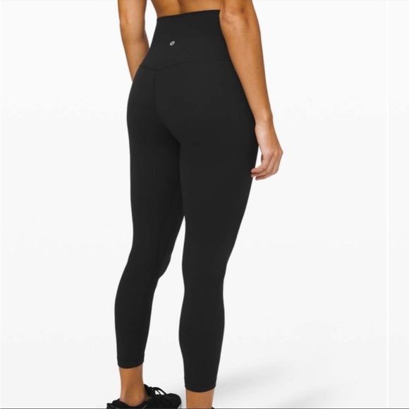 NWT Lululemon High Rise Align Pant 25" Black Size 4 - Picture 11 of 13